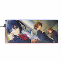 Load image into Gallery viewer, Love, Chunibyo &amp; Other Delusions Rikka Takanashi, Shinka Nibutani RGB LED Mouse Pad (Desk Mat)
