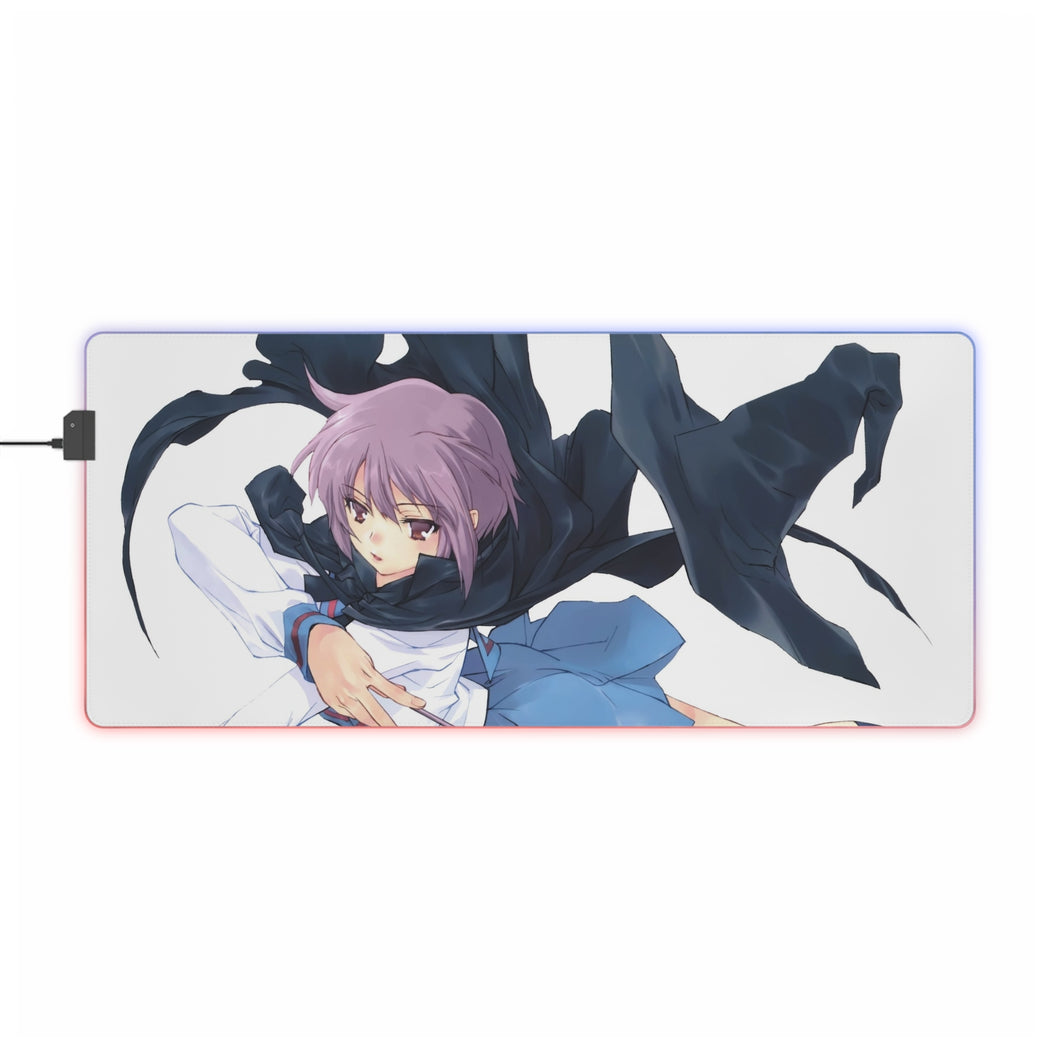 The Melancholy Of Haruhi Suzumiya RGB LED Mouse Pad (Desk Mat)