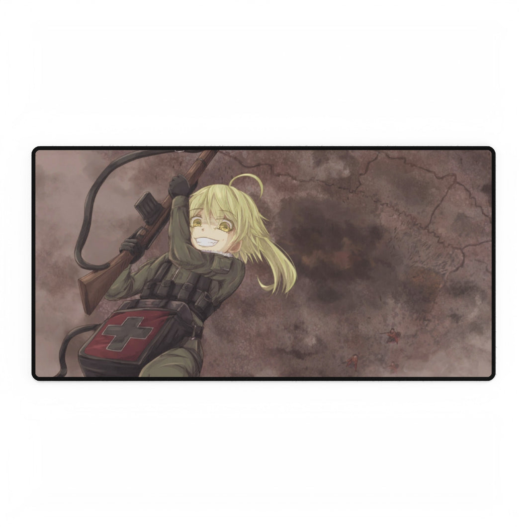 Anime Youjo Senki Mouse Pad (Desk Mat)