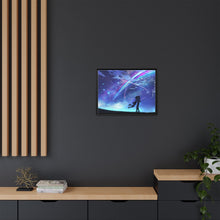 Load image into Gallery viewer, Your Name. Canvas Framed Art Print
