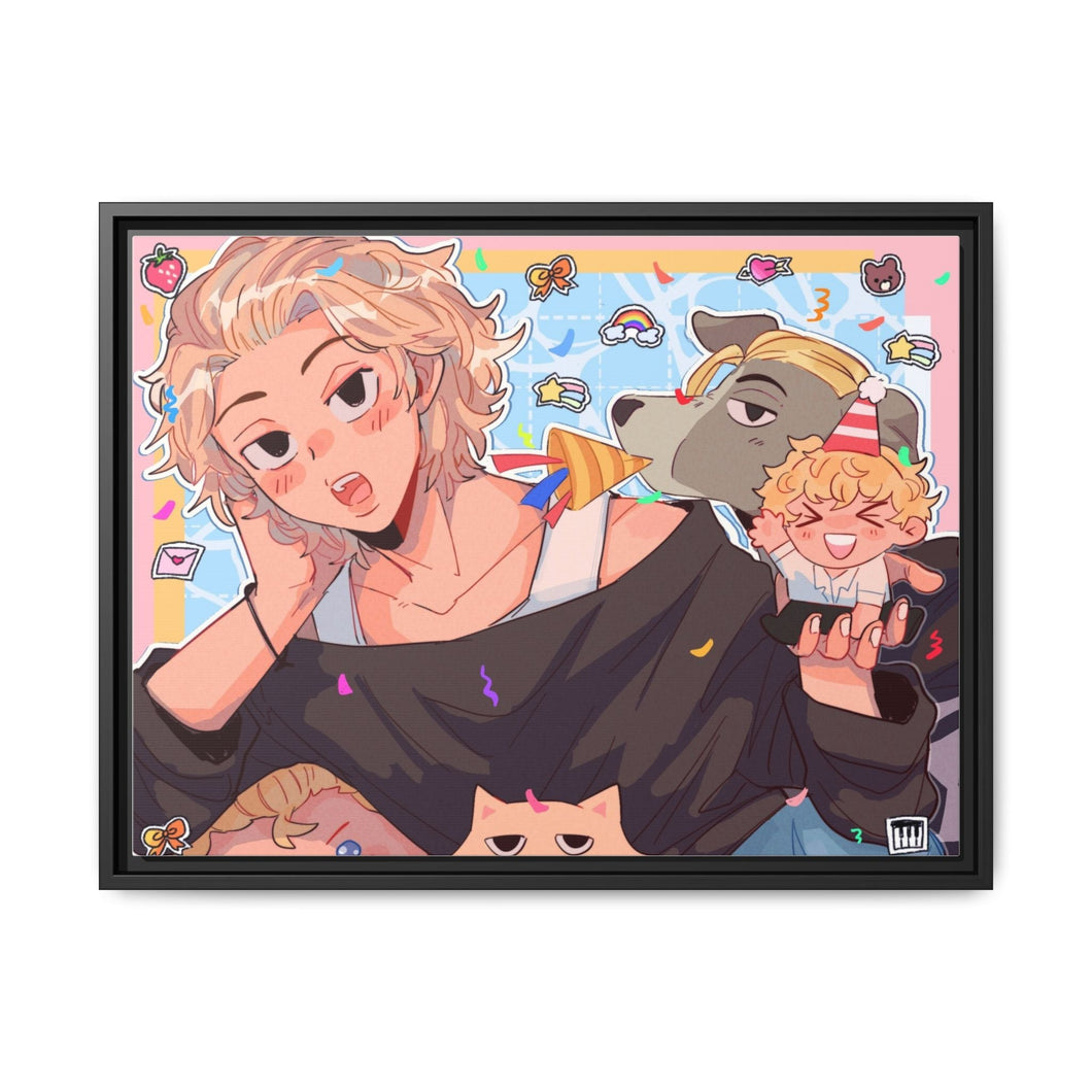 Tokyo Revengers Canvas Framed Art Print