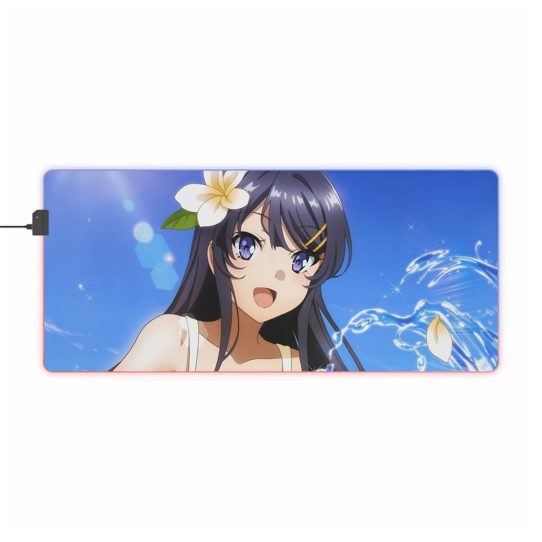 Rascal Does Not Dream Of Bunny Girl Senpai RGB LED Mouse Pad (Desk Mat)