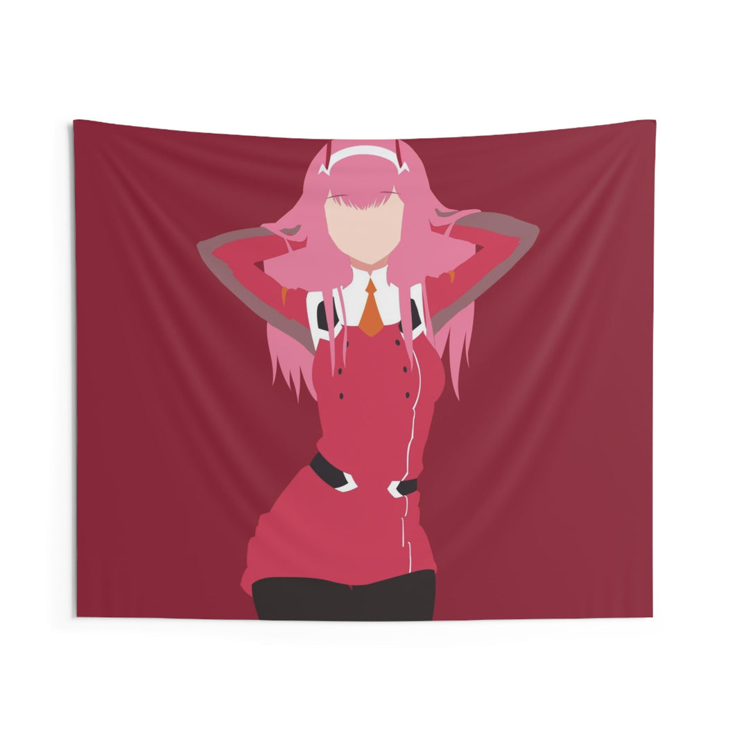 Zero Two Indoor Wall Tapestry