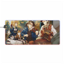 Load image into Gallery viewer, Violet Evergarden RGB LED Mouse Pad (Desk Mat)
