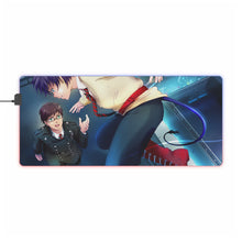 Load image into Gallery viewer, Blue Exorcist Rin Okumura, Yukio Okumura RGB LED Mouse Pad (Desk Mat)
