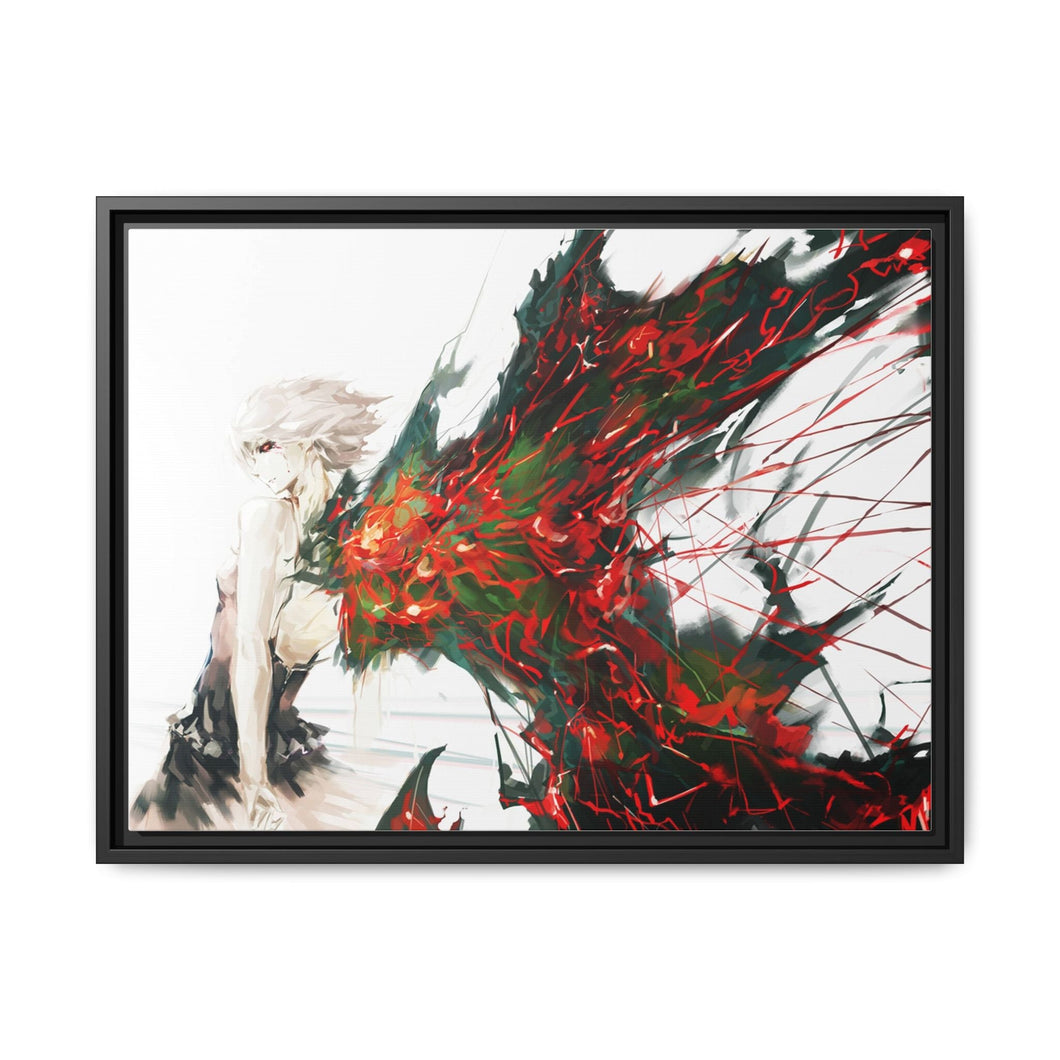 Anime Tokyo Ghoul Canvas Framed Art Print