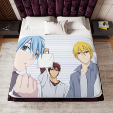 Load image into Gallery viewer, Kuroko&#39;s Basketball Tetsuya Kuroko, Taiga Kagami Sherpa Blanket
