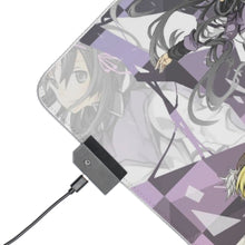 Load image into Gallery viewer, Puella Magi Madoka Magica Homura Akemi, Madoka Kaname, Sayaka Miki, Mami Tomoe, Kyuubey RGB LED Mouse Pad (Desk Mat)
