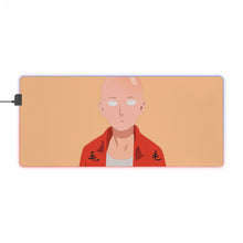 Load image into Gallery viewer, One-Punch Man - Saitama | All done by me RGB LED Mouse Pad (Desk Mat)
