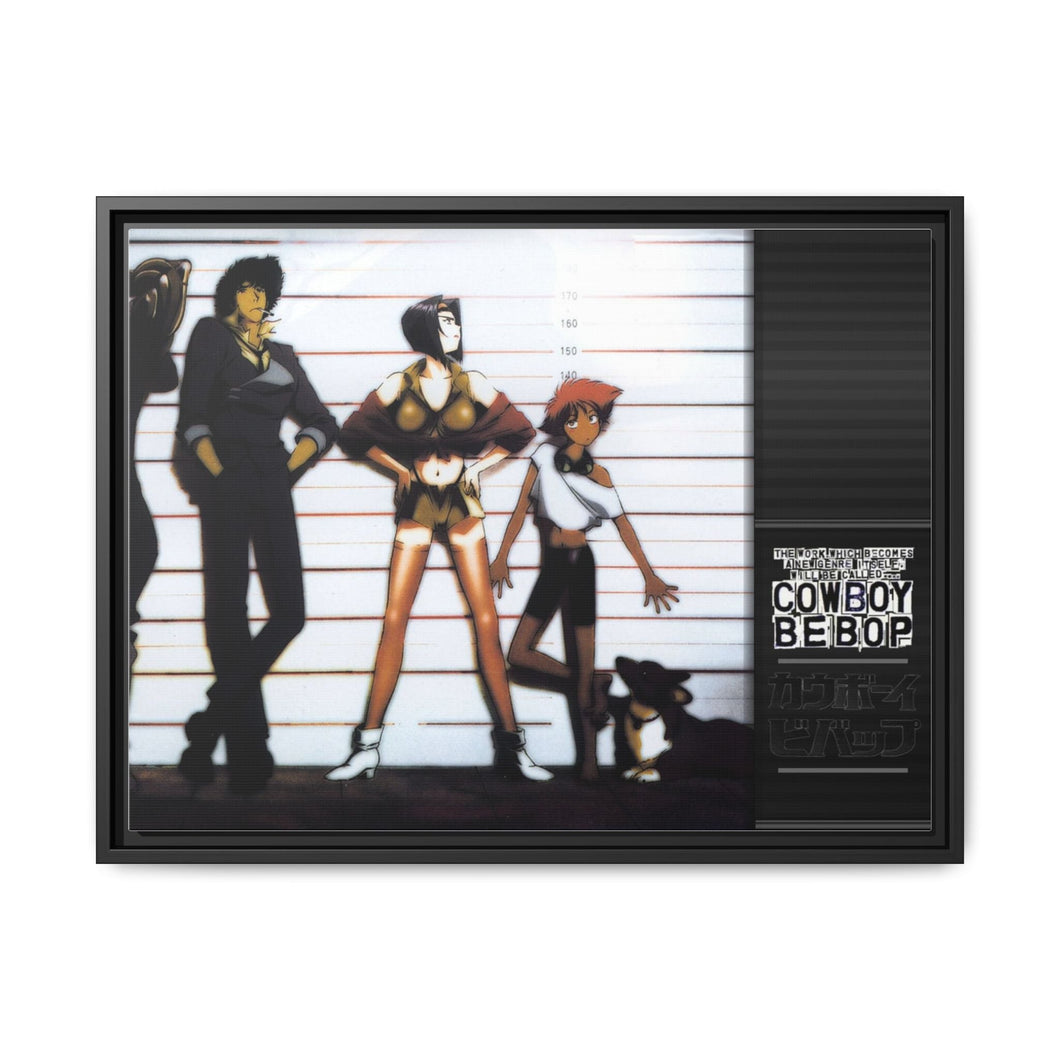 Anime Cowboy Bebopr Canvas Framed Art Print