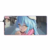Load image into Gallery viewer, Yukihana Lamy RGB LED Mouse Pad (Desk Mat)
