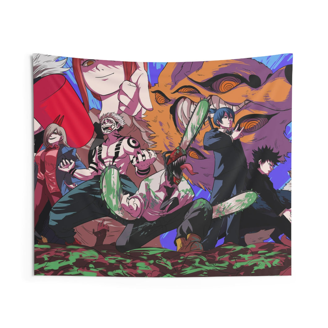 Anime Crossover Indoor Wall Tapestry