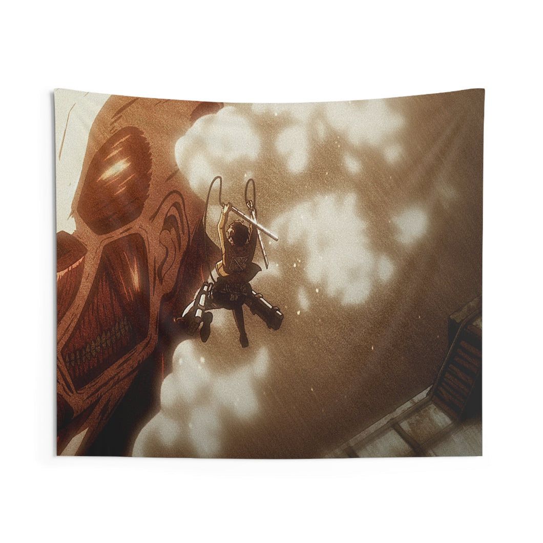 Eren's Revenge! Indoor Wall Tapestry