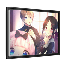 Load image into Gallery viewer, Kaguya, Chika and Miyuki Canvas Framed Art Print
