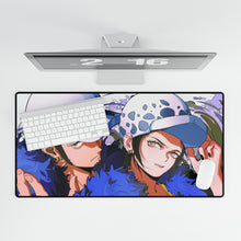 Load image into Gallery viewer, Trafalgar Law + Female Trafalgar Law Mouse Pad (Desk Mat)
