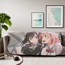Load image into Gallery viewer, My Teen Romantic Comedy SNAFU Yukino Yukinoshita, Yui Yuigahama Sherpa Blanket
