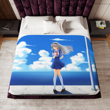 Load image into Gallery viewer, Anime Clannad Sherpa Blanket
