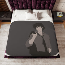Load image into Gallery viewer, Anime Cowboy Bebopr Sherpa Blanket
