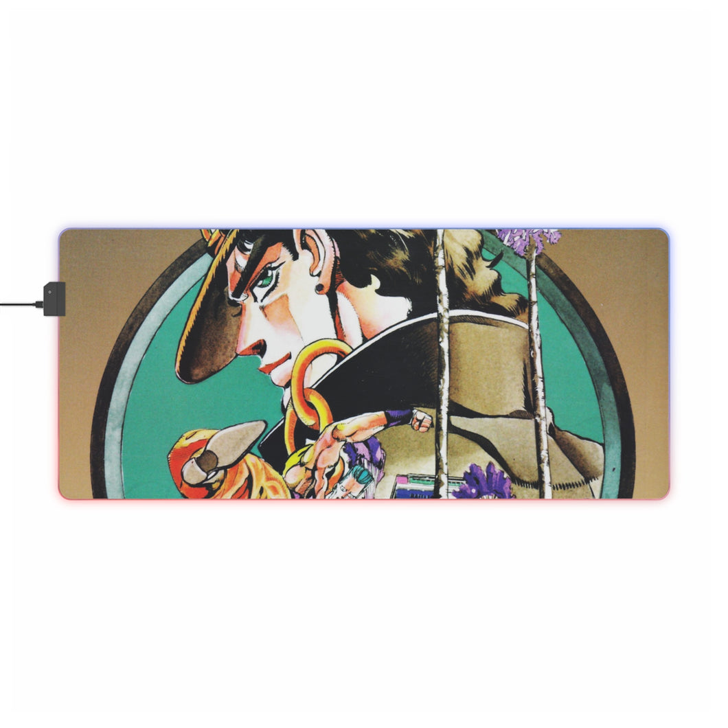 Anime Jojo's Bizarre Adventure RGB LED Mouse Pad (Desk Mat)