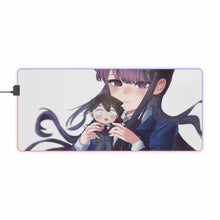 Load image into Gallery viewer, Komi Can&#39;t Communicate Komi Shouko RGB LED Mouse Pad (Desk Mat)

