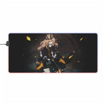 Load image into Gallery viewer, Black Rock Shooter Dead Master, Chariot RGB LED Mouse Pad (Desk Mat)
