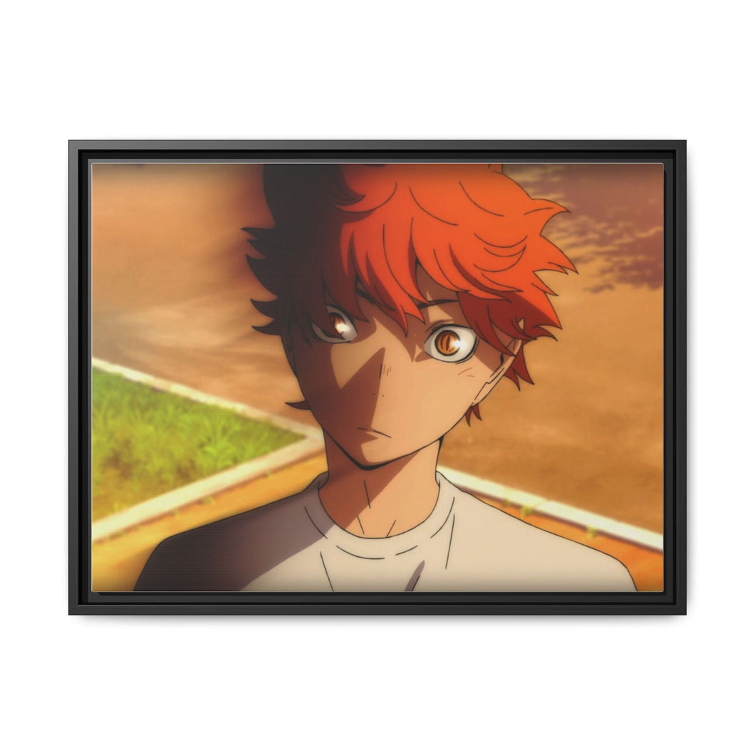 Hinata Shoyo Canvas Framed Art Print