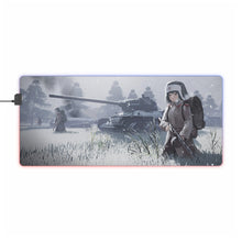 Load image into Gallery viewer, Anime Military RGB LED Mouse Pad (Desk Mat)
