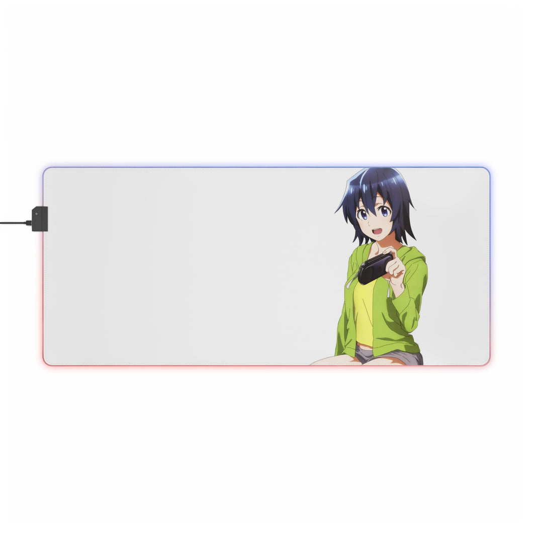 Gamers! Chiaki Hoshinomori RGB LED Mouse Pad (Desk Mat)