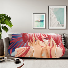 Load image into Gallery viewer, Anime Elfen Lied Sherpa Blanket
