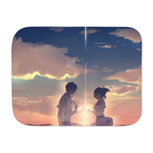 Load image into Gallery viewer, Taki and Mitsuha (Your Name) Sherpa Blanket
