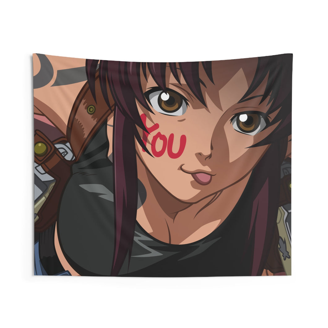 Black Lagoon Indoor Wall Tapestry