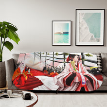 Load image into Gallery viewer, Feodal era Sherpa Blanket
