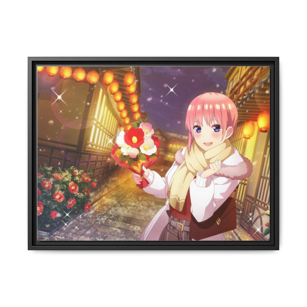 Anime The Quintessential Quintuplets Canvas Framed Art Print