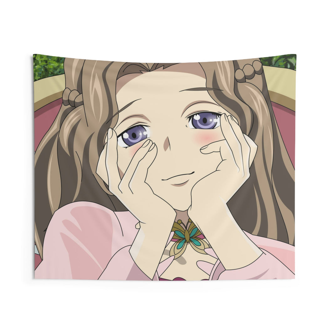 Code Geass Nunnally Lamperouge Indoor Wall Tapestry