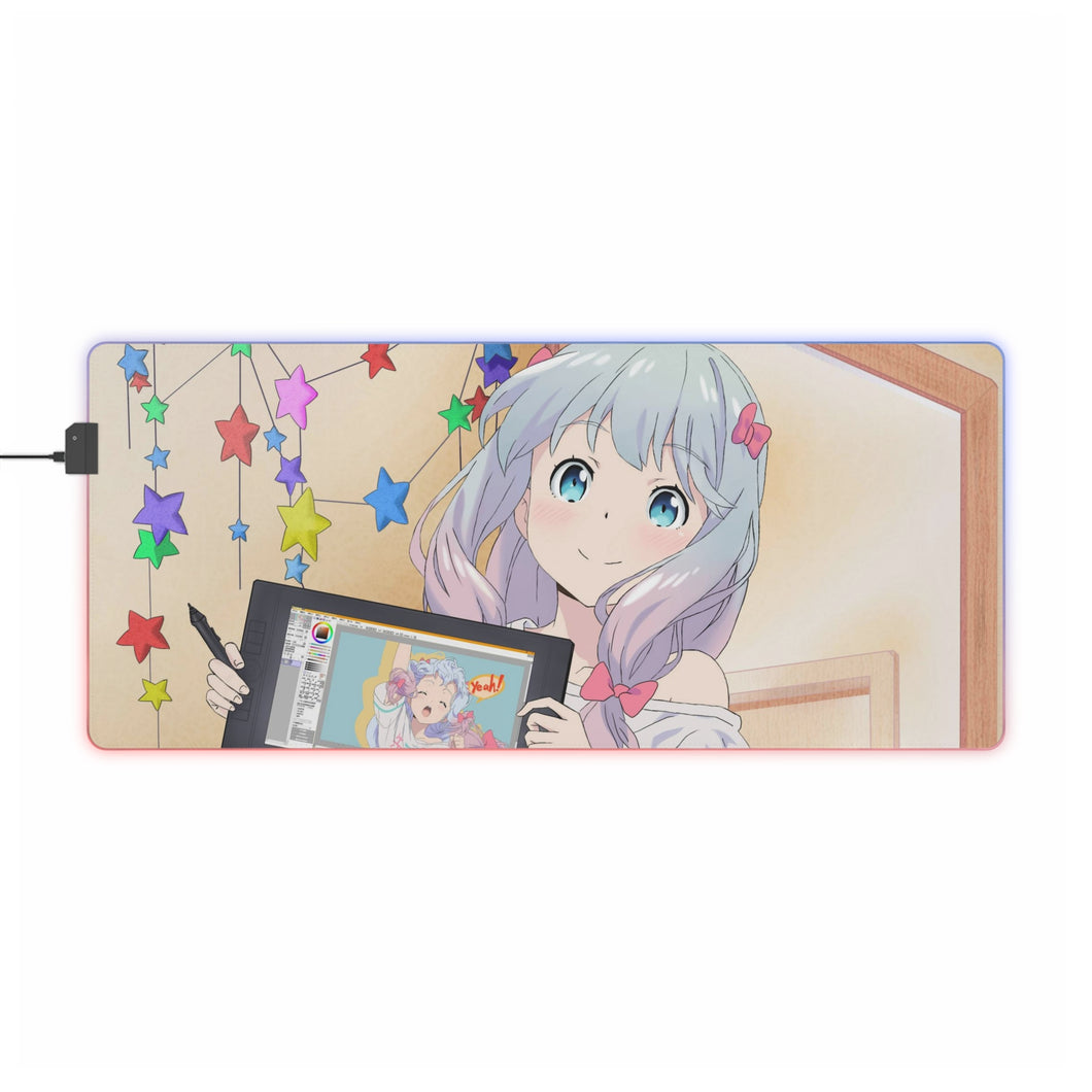 EroManga-Sensei RGB LED Mouse Pad (Desk Mat)