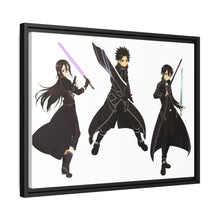 Load image into Gallery viewer, Kirito Canvas Framed Art Print
