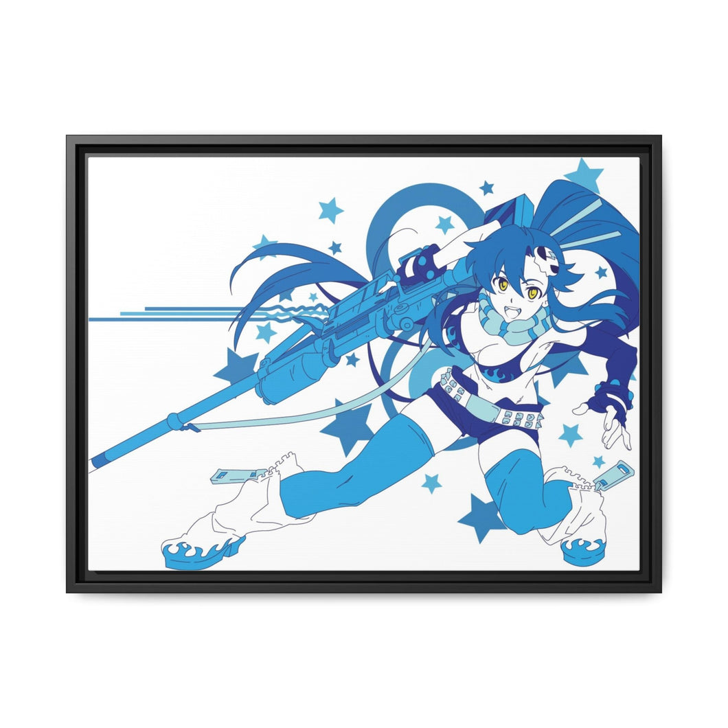Anime Tengen Toppa Gurren Lagannr Canvas Framed Art Print