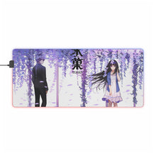 Load image into Gallery viewer, Eru Chitanda  And  Hōtarō Oreki Full body RGB LED Mouse Pad (Desk Mat)

