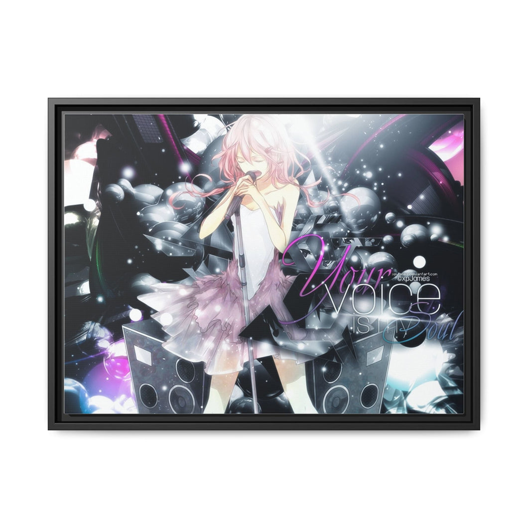 Anime Guilty Crown Canvas Framed Art Print