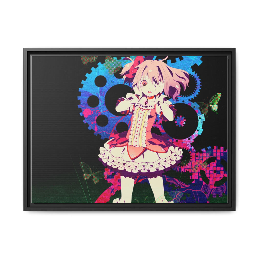 Anime Puella Magi Madoka Magica Canvas Framed Art Print