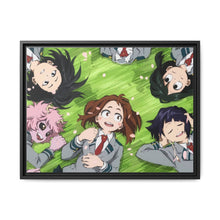 Load image into Gallery viewer, My Hero Academia Tsuyu Asui Canvas Framed Art Print

