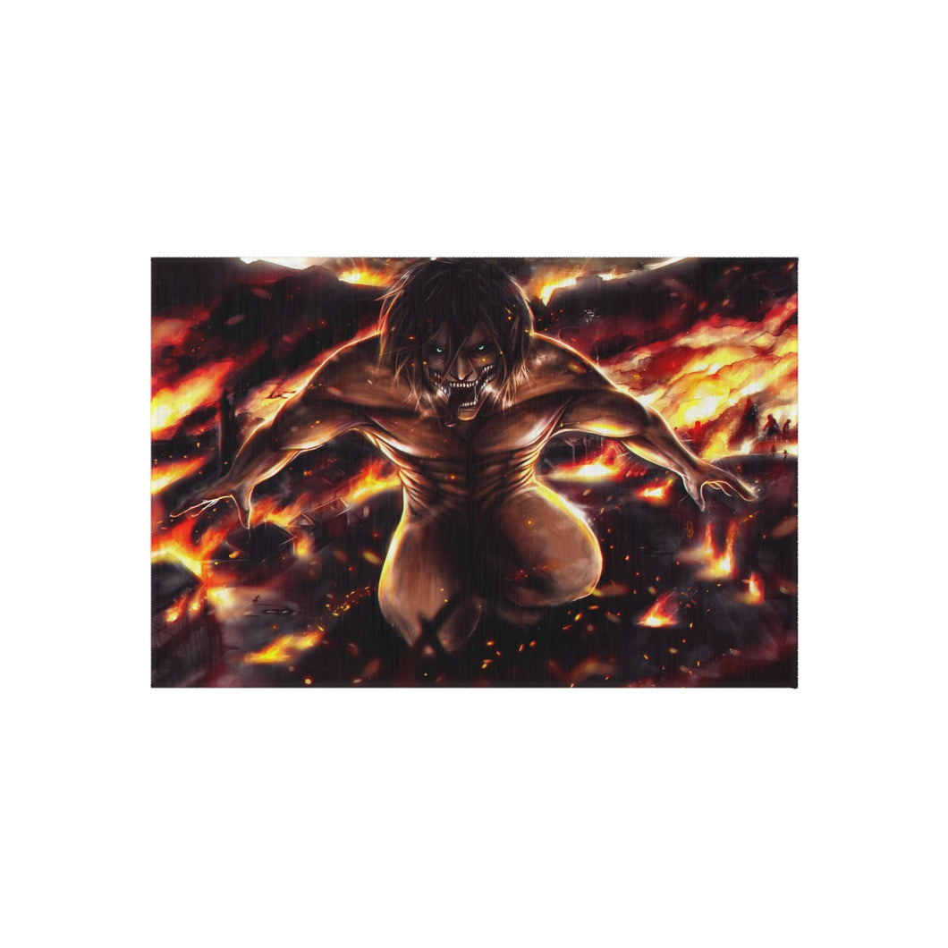 Anime Attack On Titan Rug