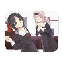 Load image into Gallery viewer, Kaguya and Chika Sherpa Blanket
