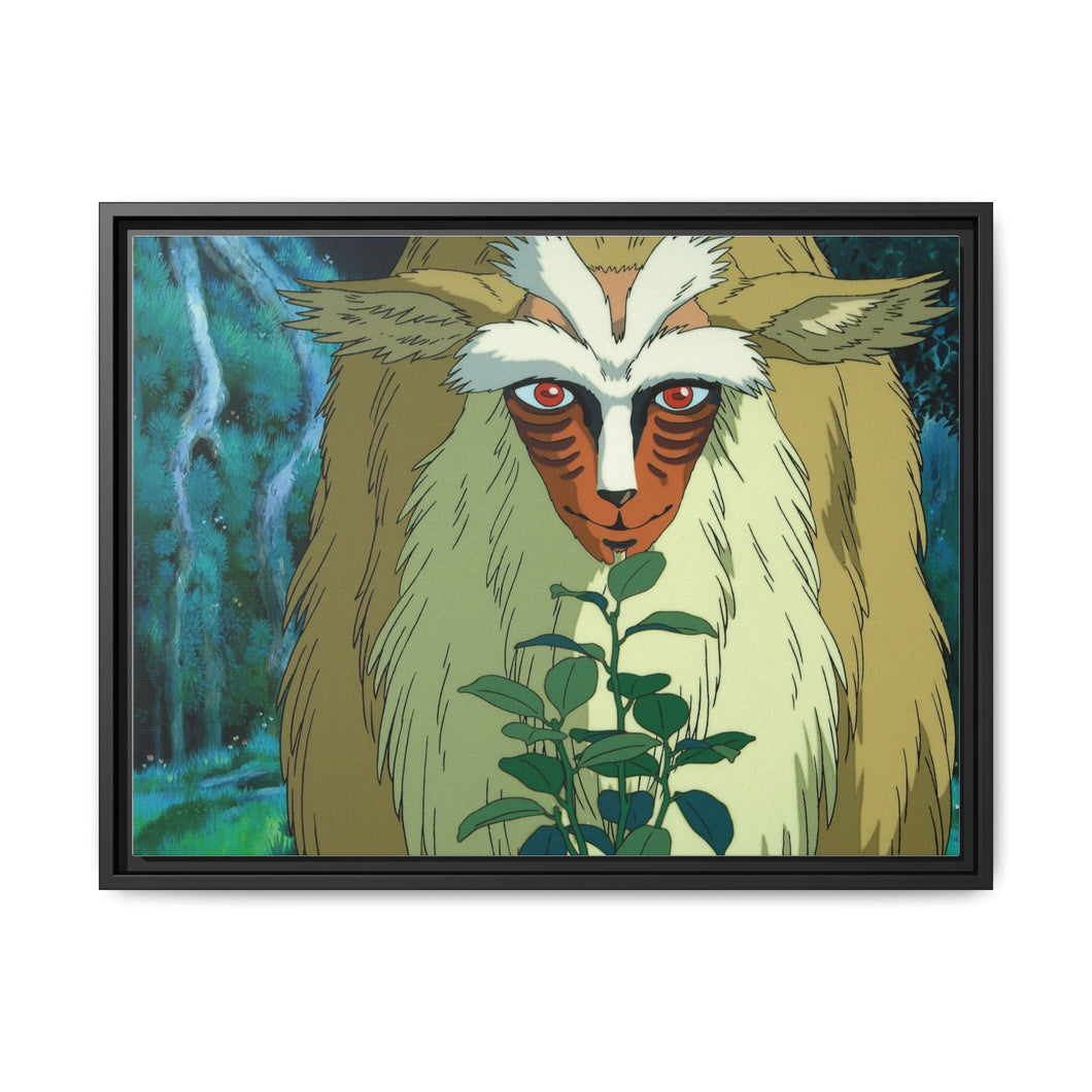 The Forest God Canvas Framed Art Print