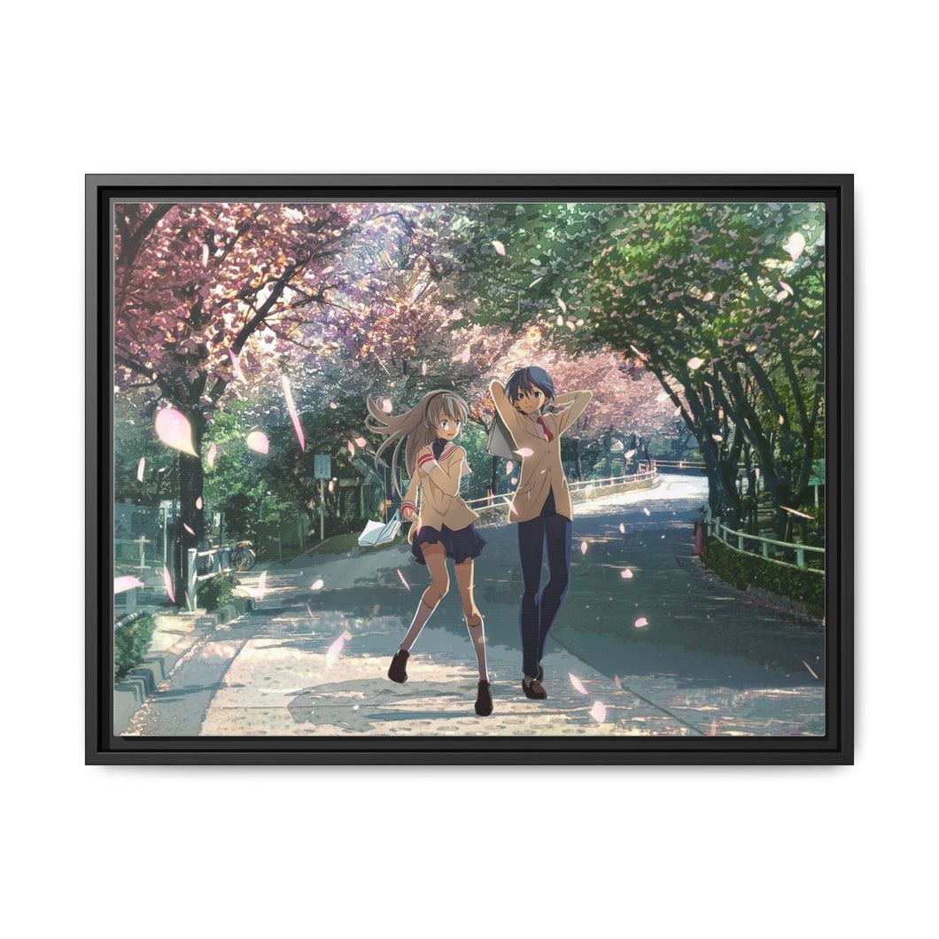 Anime Clannad Canvas Framed Art Print