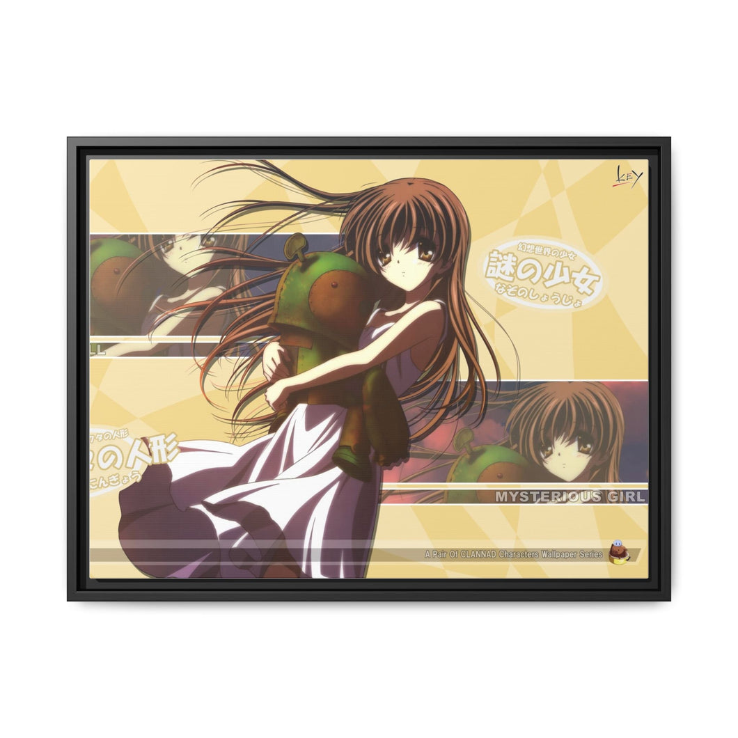 Anime Clannad Canvas Framed Art Print