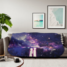 Load image into Gallery viewer, Your Name. Sherpa Blanket
