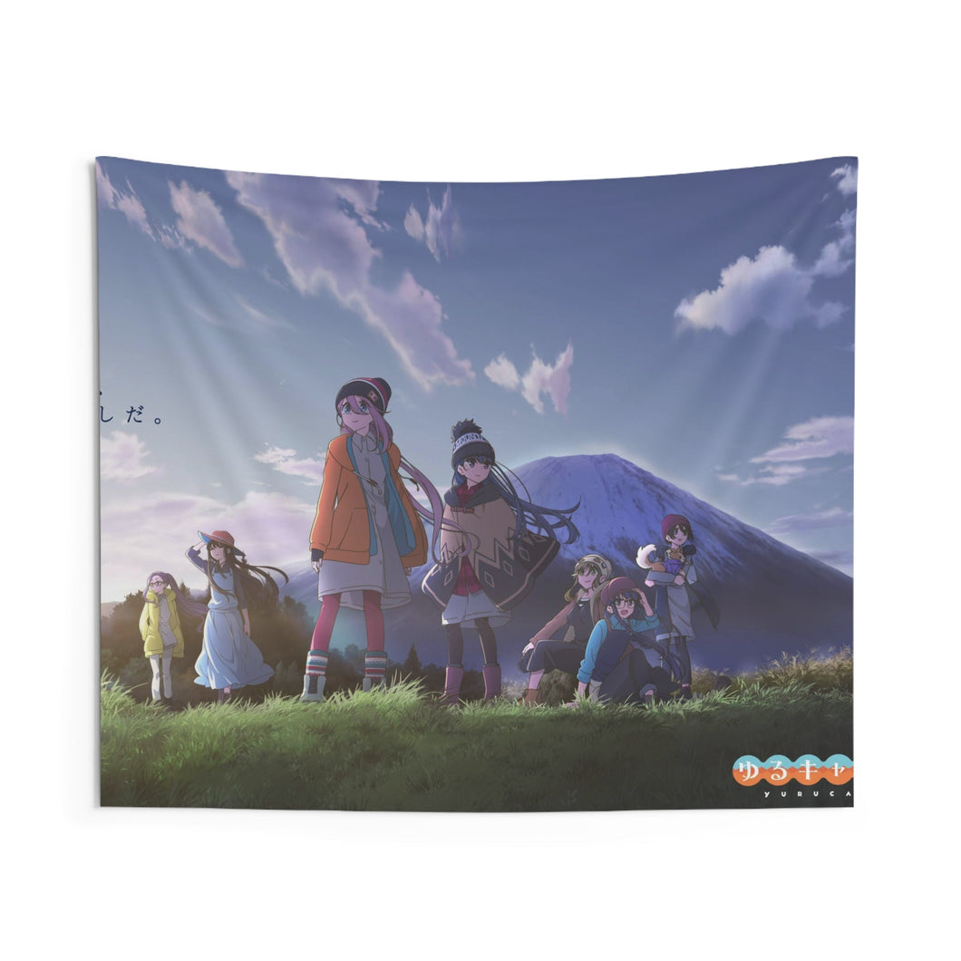Heya Camp Indoor Wall Tapestry
