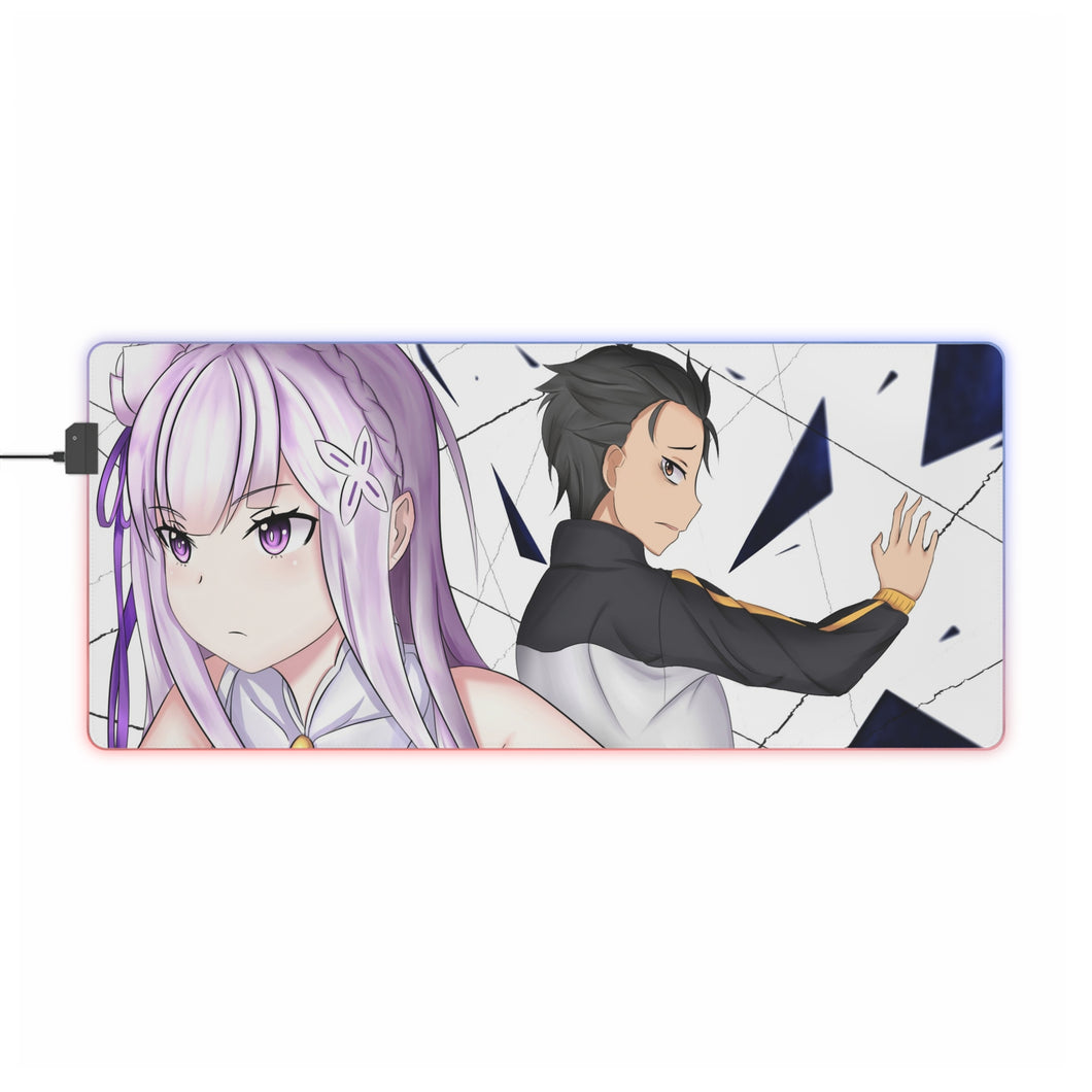 Anime Re:ZERO -Starting Life in Another World- RGB LED Mouse Pad (Desk Mat)