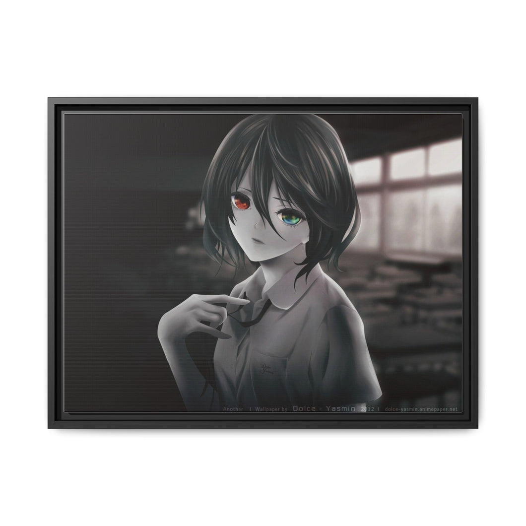 Another Mei Misaki Canvas Framed Art Print